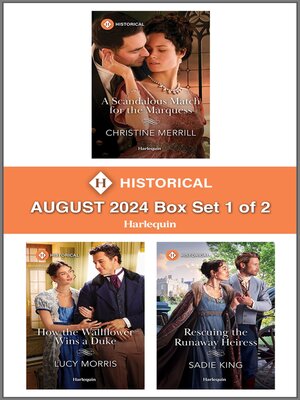 cover image of Harlequin Historical August 2024--Box Set 1 of 2